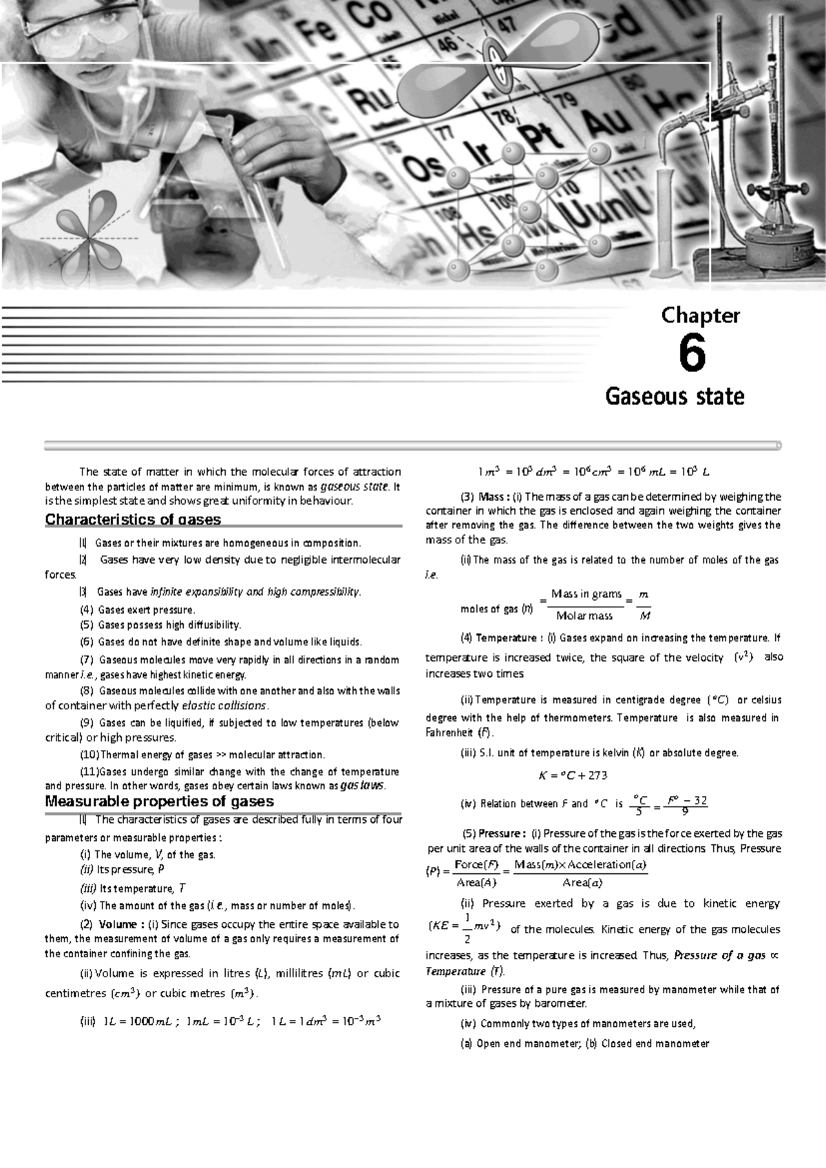 gaseous-state-chemistry-notes-the-state-of-matter-in-which-the