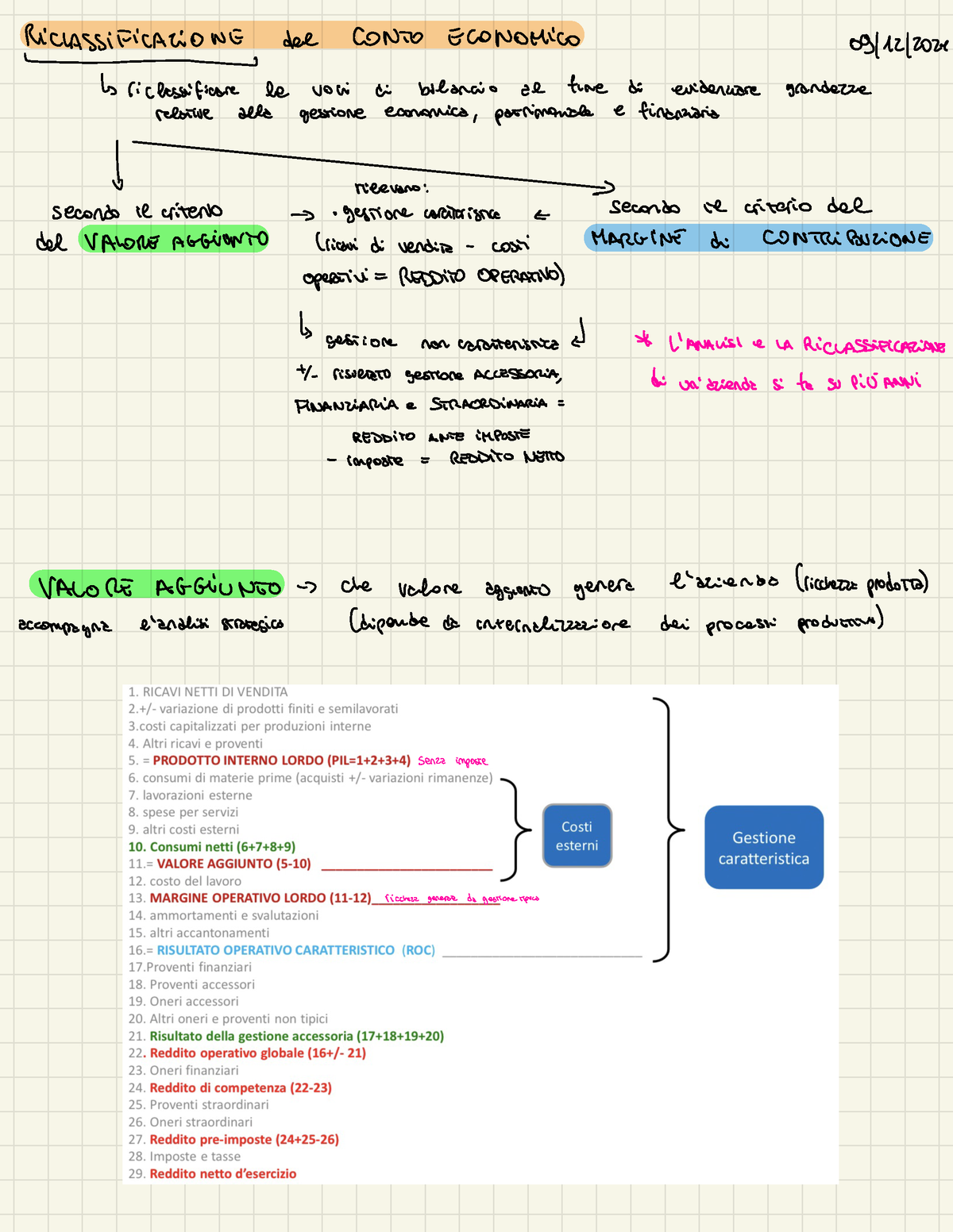 9. Riclassificazione E Analisi Di Bilancio - Riclassificazione Del ...