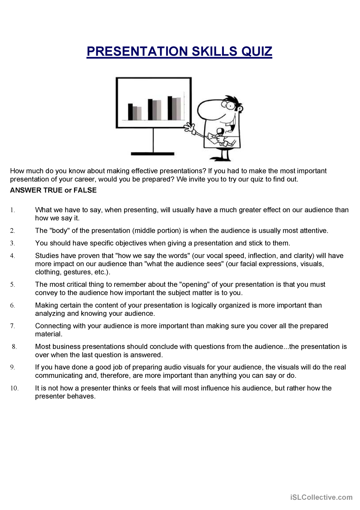 live presentation quiz