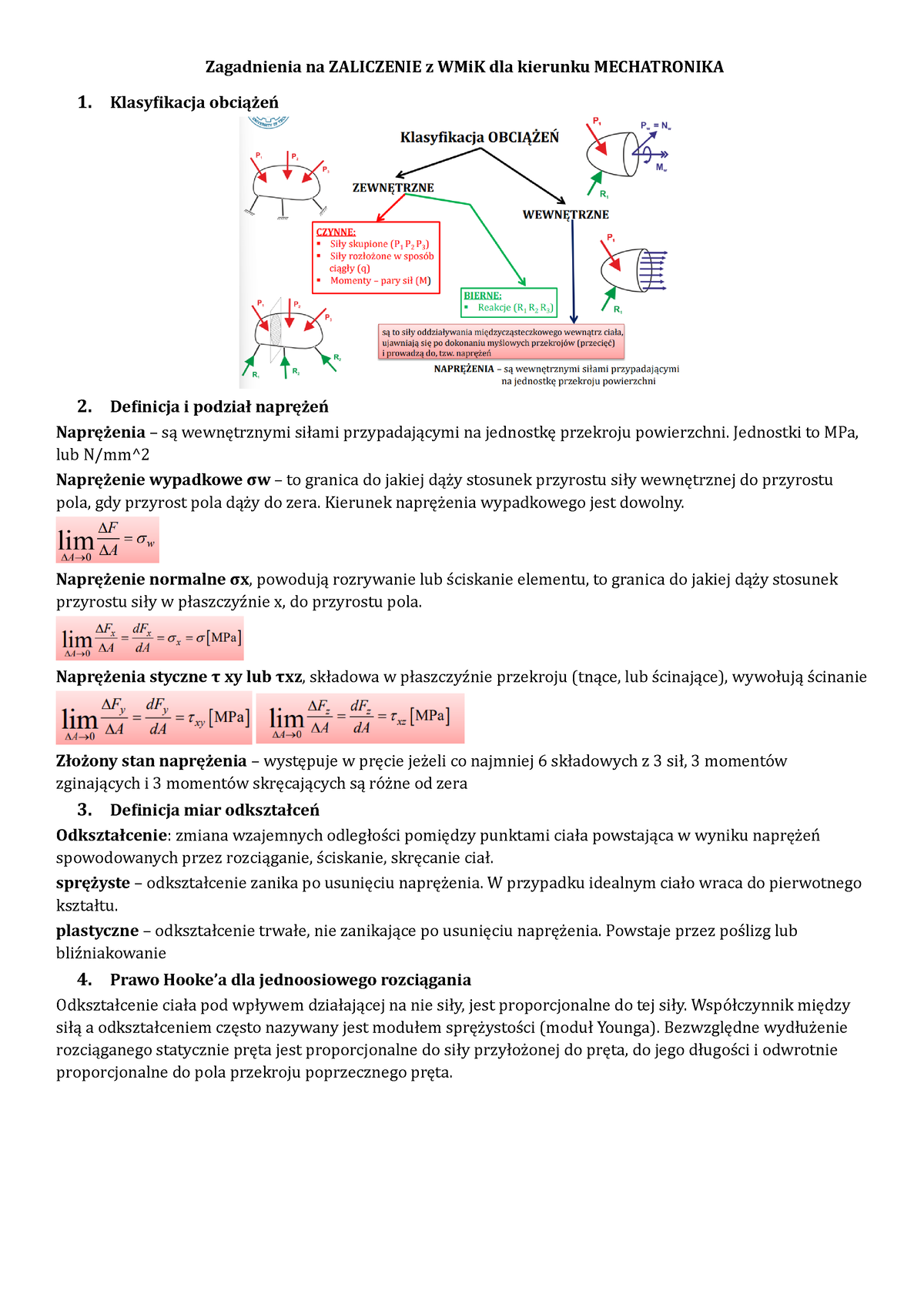 Zagadnienia-zaliczenie-wykładu-MCH-opracowane - Zagadnienia Na ...
