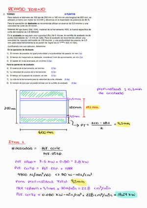 Ex Final IN324 2023 2 - TECNOLOGIA DE MATERIALES Y MANUFACTURA (IN 324 ...