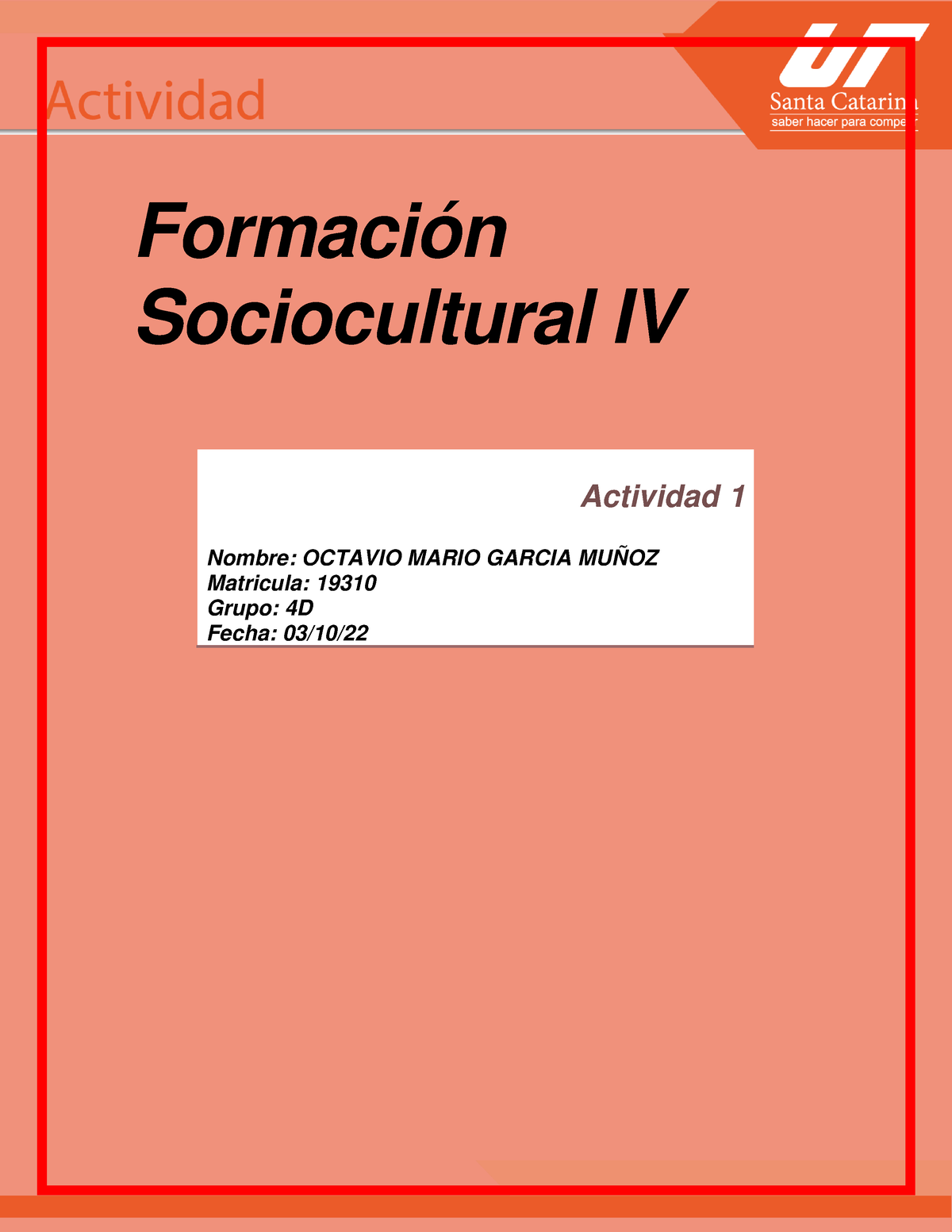 Act1 FSC4 P1 OMGM - Cijhgvybihgf - Formación Sociocultural IV Actividad ...