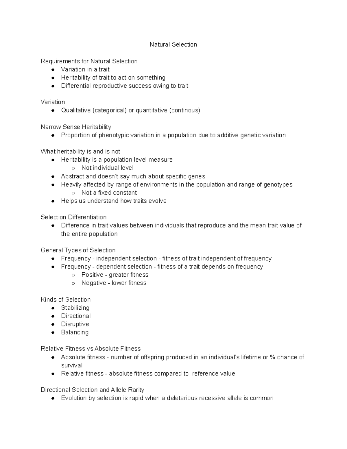 eeb-120-natural-selection-natural-selection-requirements-for-natural