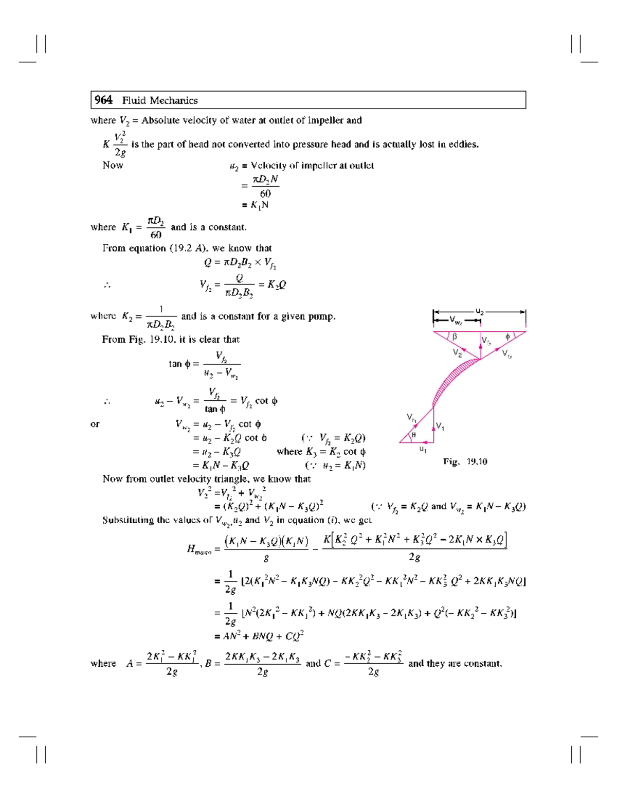 Fluid Mechanics and Hydraulic Machines 47 (54) Fluid Mechanics And