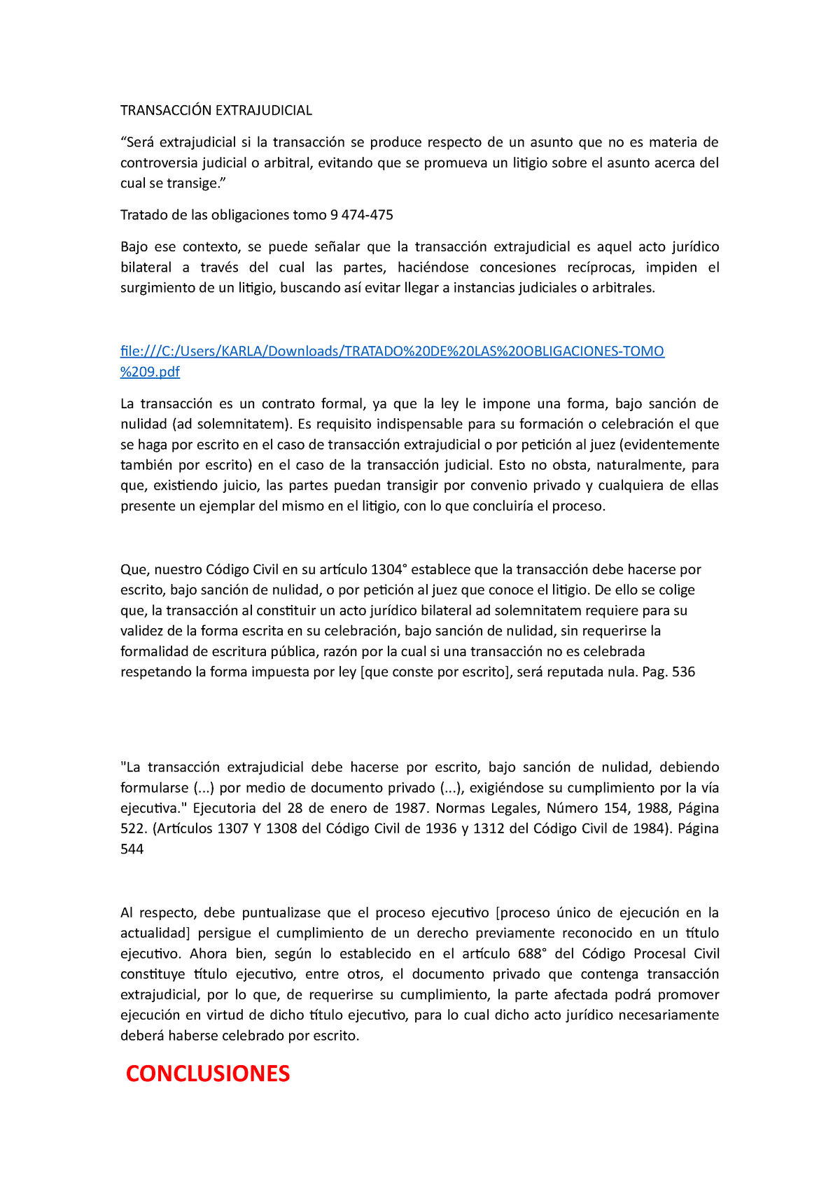 Top 109+ Imagen Modelo De Contrato De Transaccion Extrajudicial ...