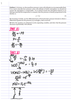 Physics 1B Midterm 1 Solutions - Studocu