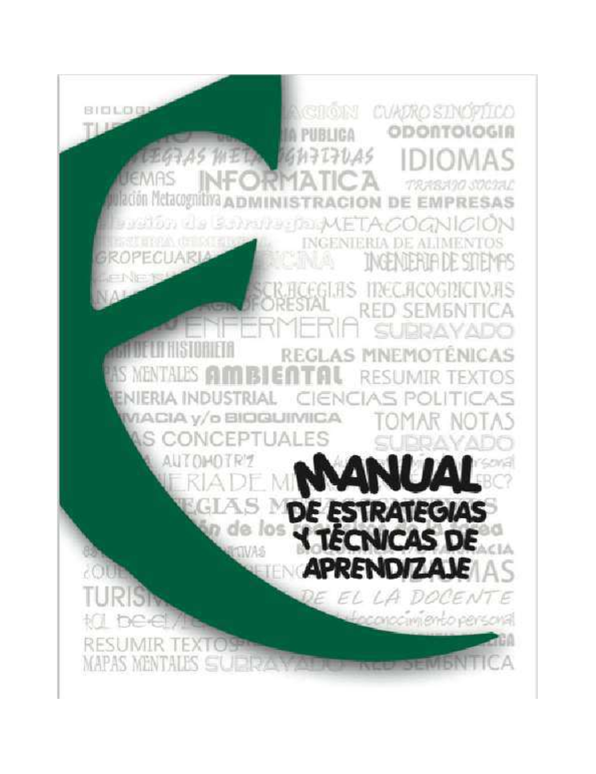 Manual De Estrategias De Aprendizaje - Teorías Del Aprendizaje - Studocu