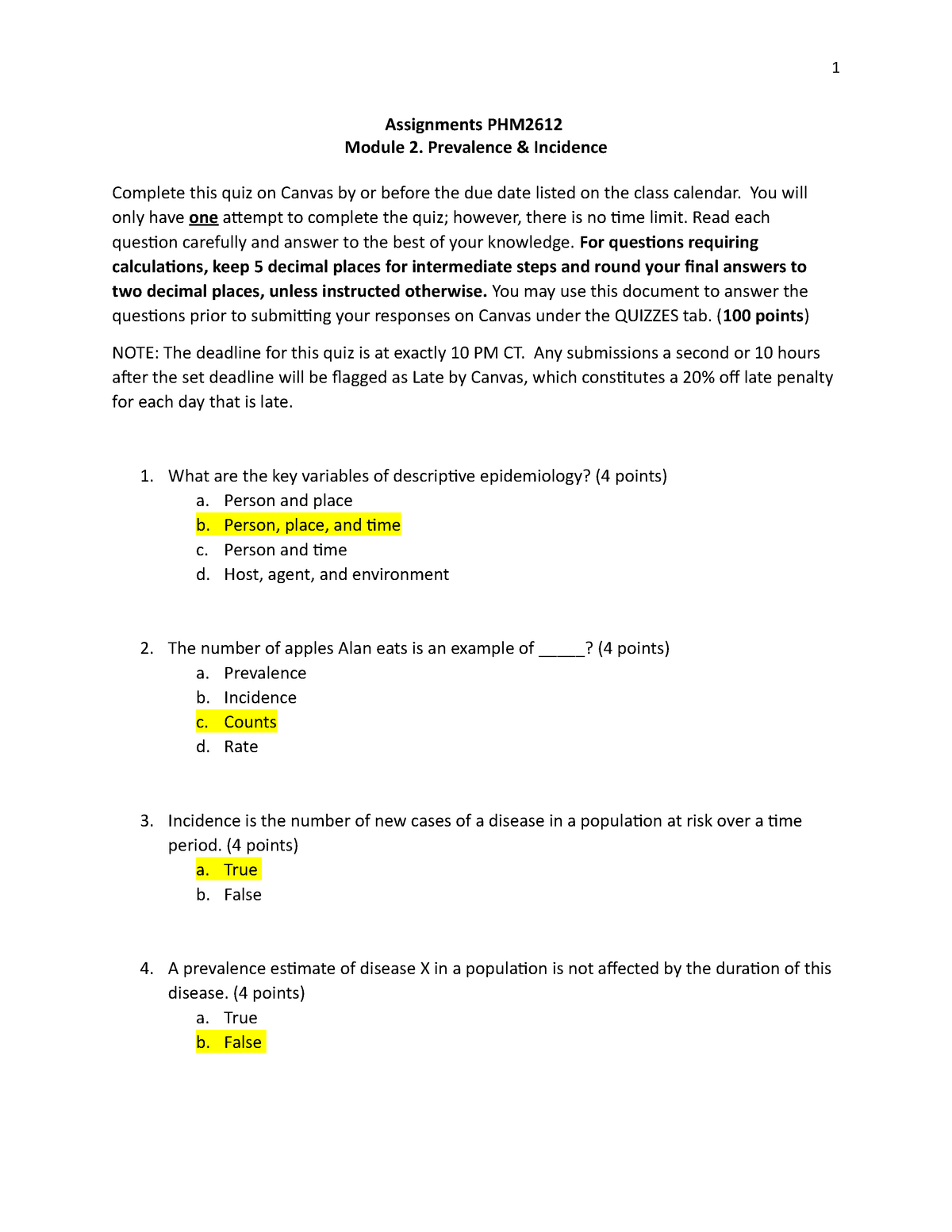 PH exam 2 - notes from Prof Walden's course containing exam 2 material -  PUBLIC HEALTH EXAM 2 - Studocu
