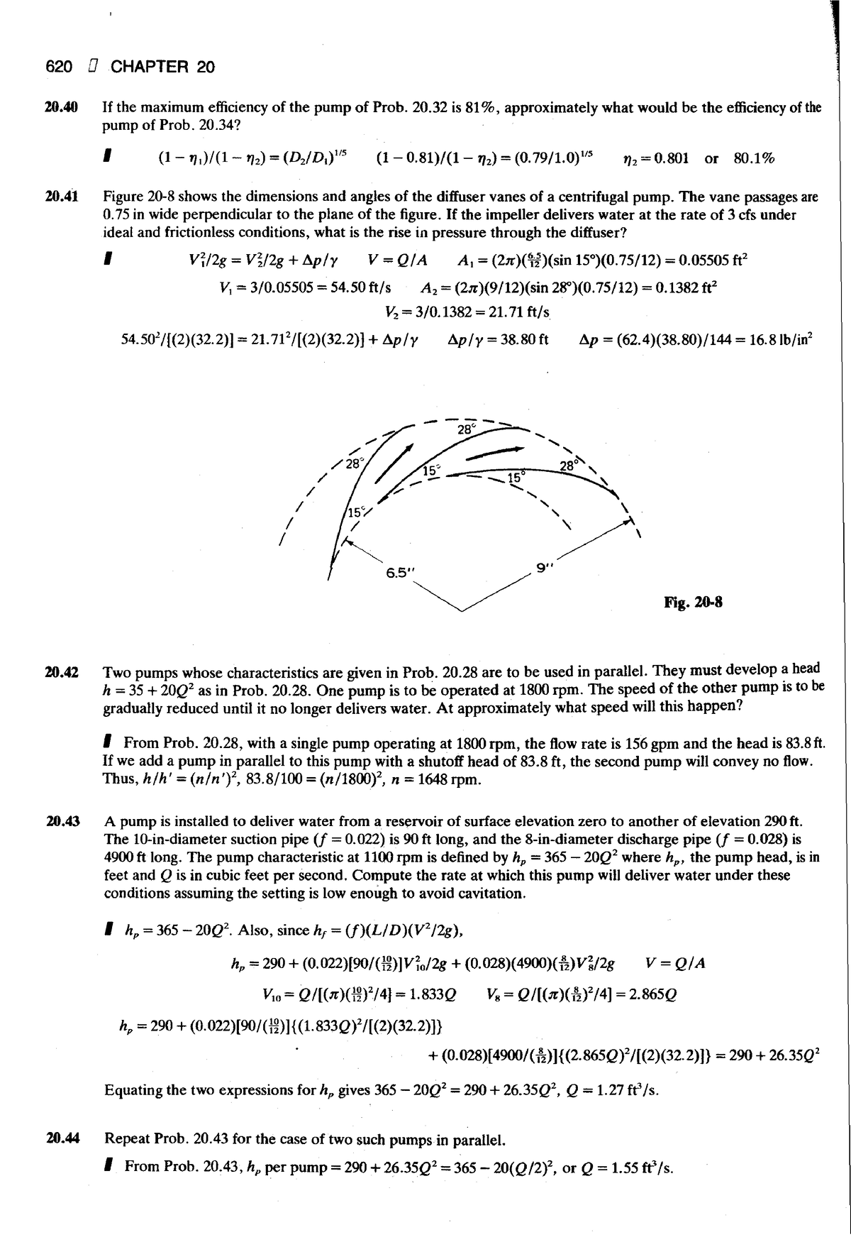 2500 Solved Problems In Fluid Mechanics And Hydraulics (Schaum's Solved ...