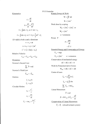 PHYS115 - Midterm - F06 - PHYS 115 - Studocu