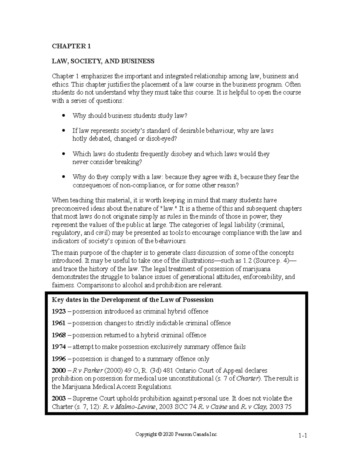 01-smyth-lba-15e-im-ch01-nj-lbm-m-nn-chapter-1-law-society