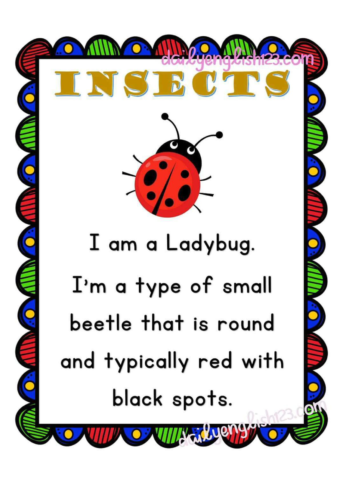 Reading Activity - Insects 220922 095125 - Education - Studocu