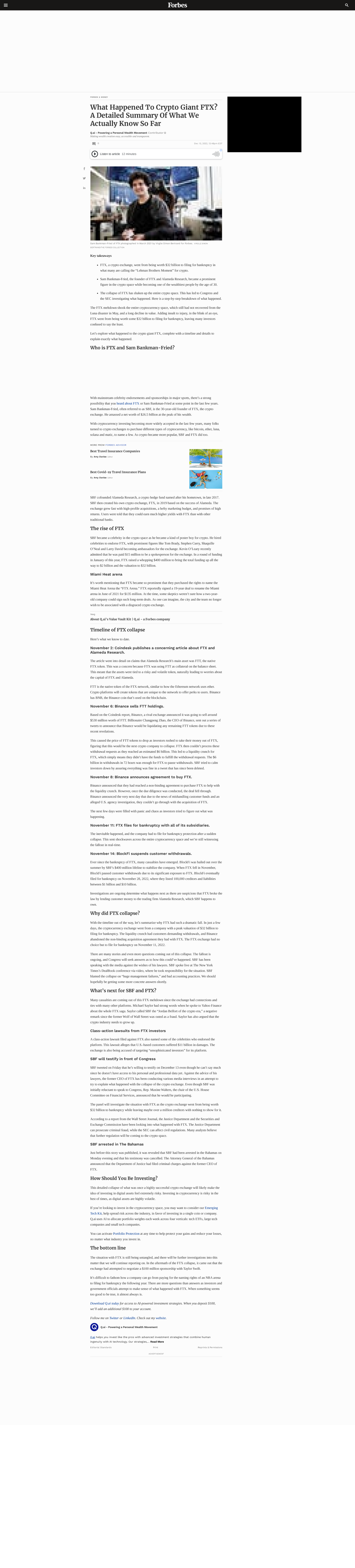 What Happened To Crypto Giant FTX A Detailed Summary Of What We ...