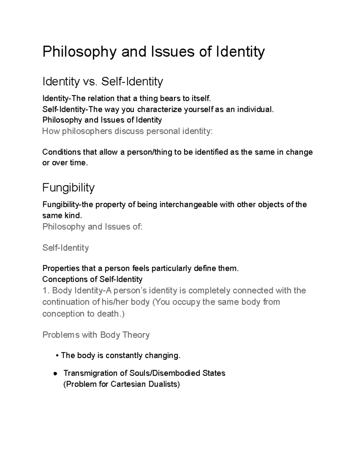 philosophy-and-issues-of-identity-philosophy-and-issues-of-identity