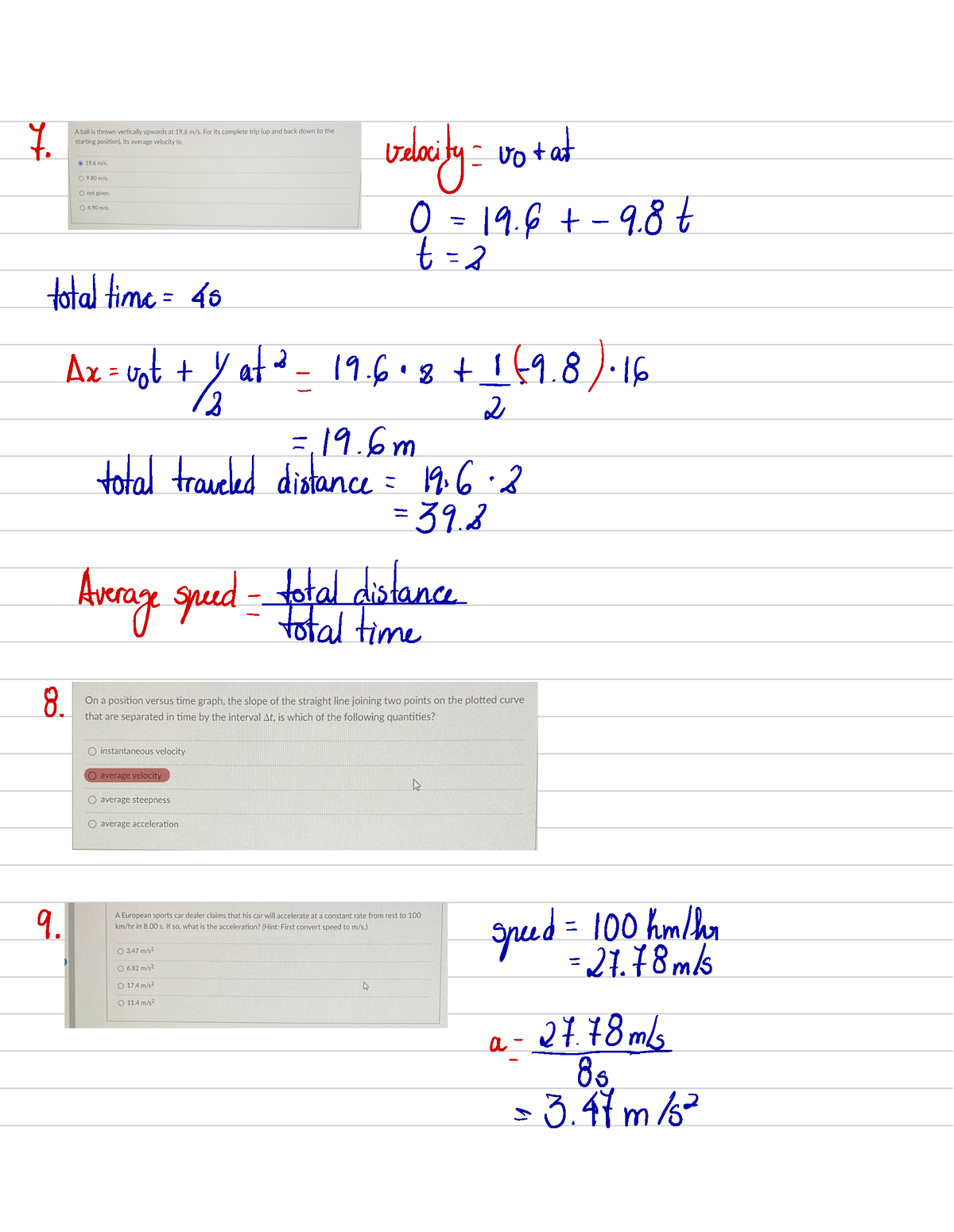 Physics My Notes 2 - PHYS 1401 - HCC - Studocu