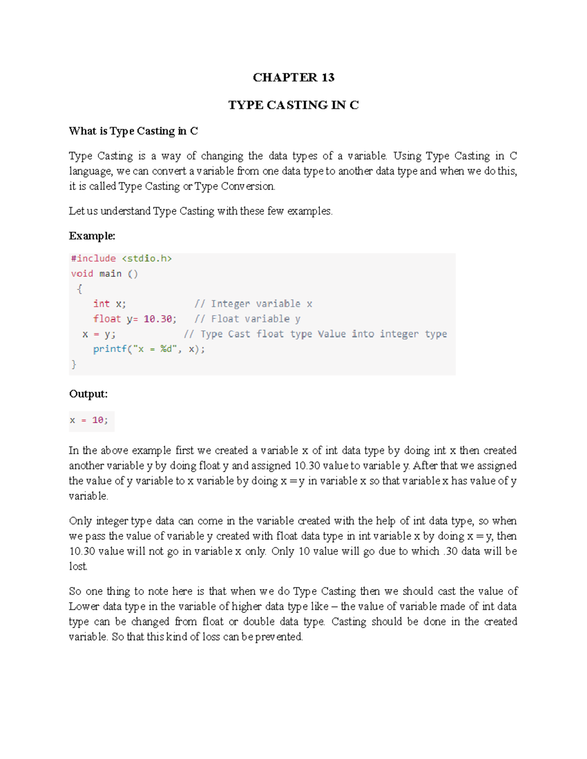 chapter-13-type-casting-in-c-chapter-13-type-casting-in-c-what-is