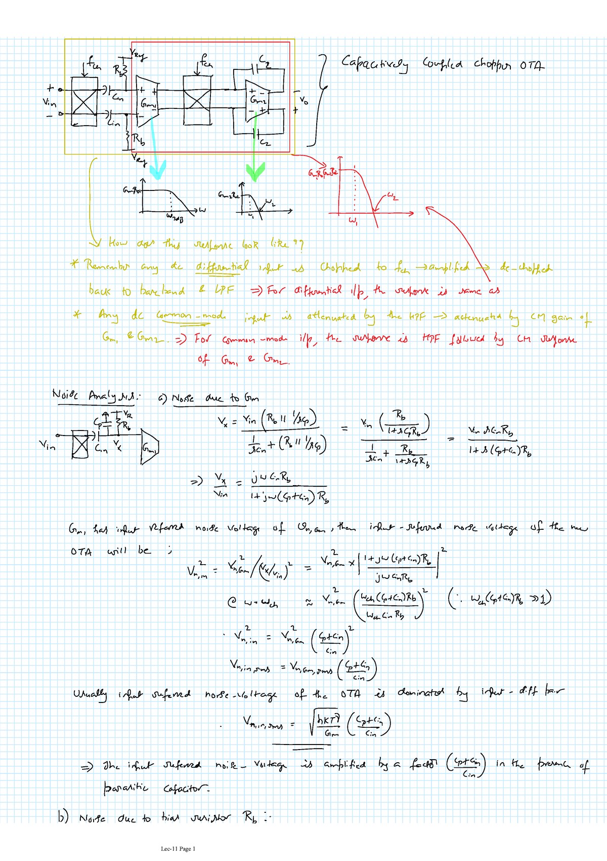 EE781 Lecture 11 Notes - Integrated Circuit Design for Sensor System ...