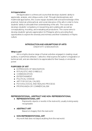 ART APP Prelim L2 - FUNCTION AND PHILOSOPHICAL PERSPECTIVE OF ART ...