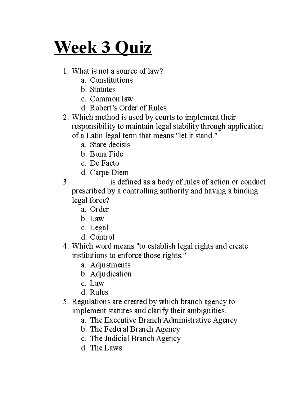 week-3-quiz-healthcare-policy-and-law-week-3-quiz-what-is-not-a