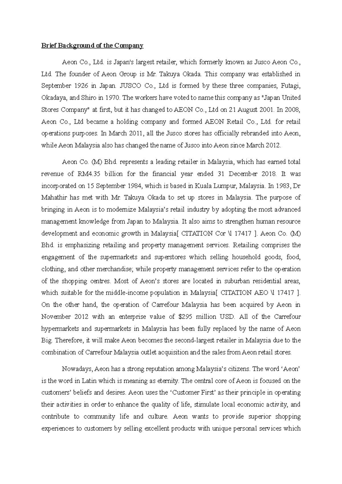 Strategic Management Assignment Ukmm3013 Utar Studocu