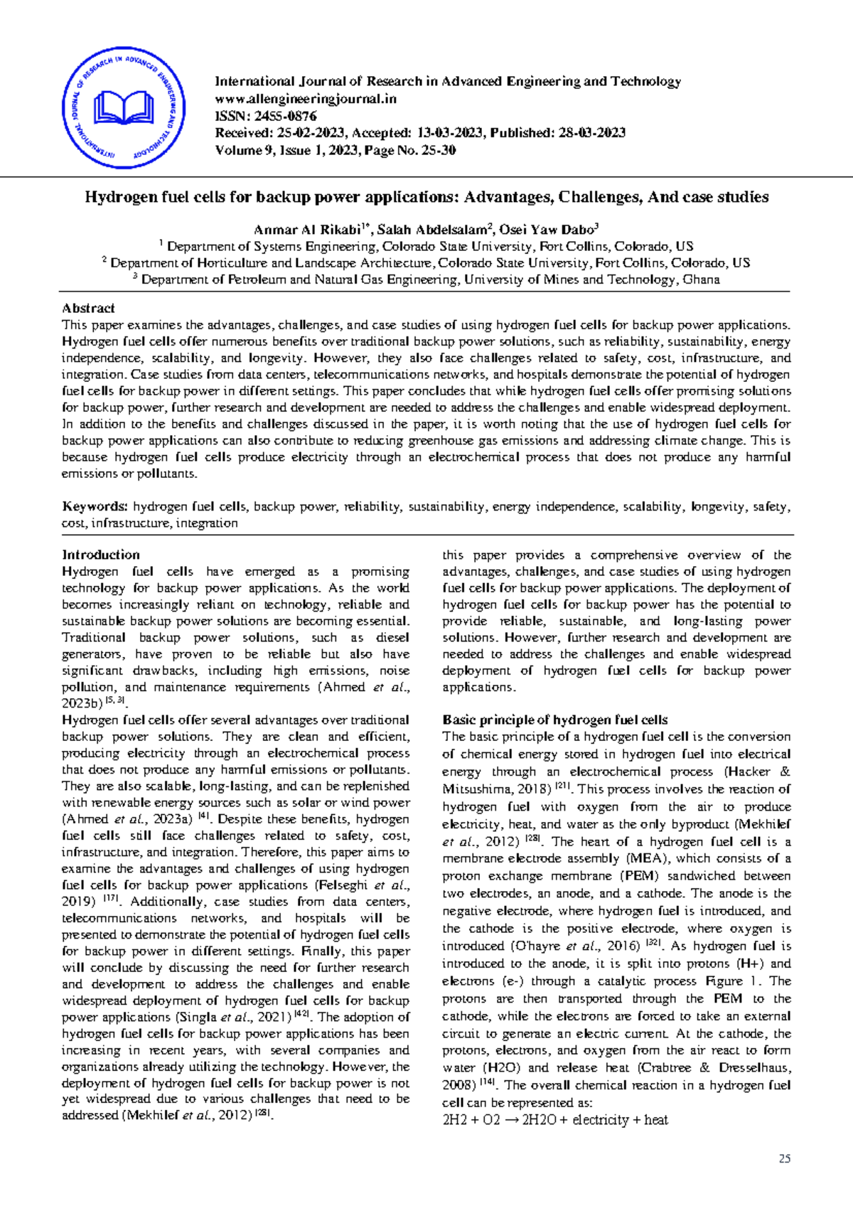 9005-917-1 - International Journal of Research in Advanced Engineering ...