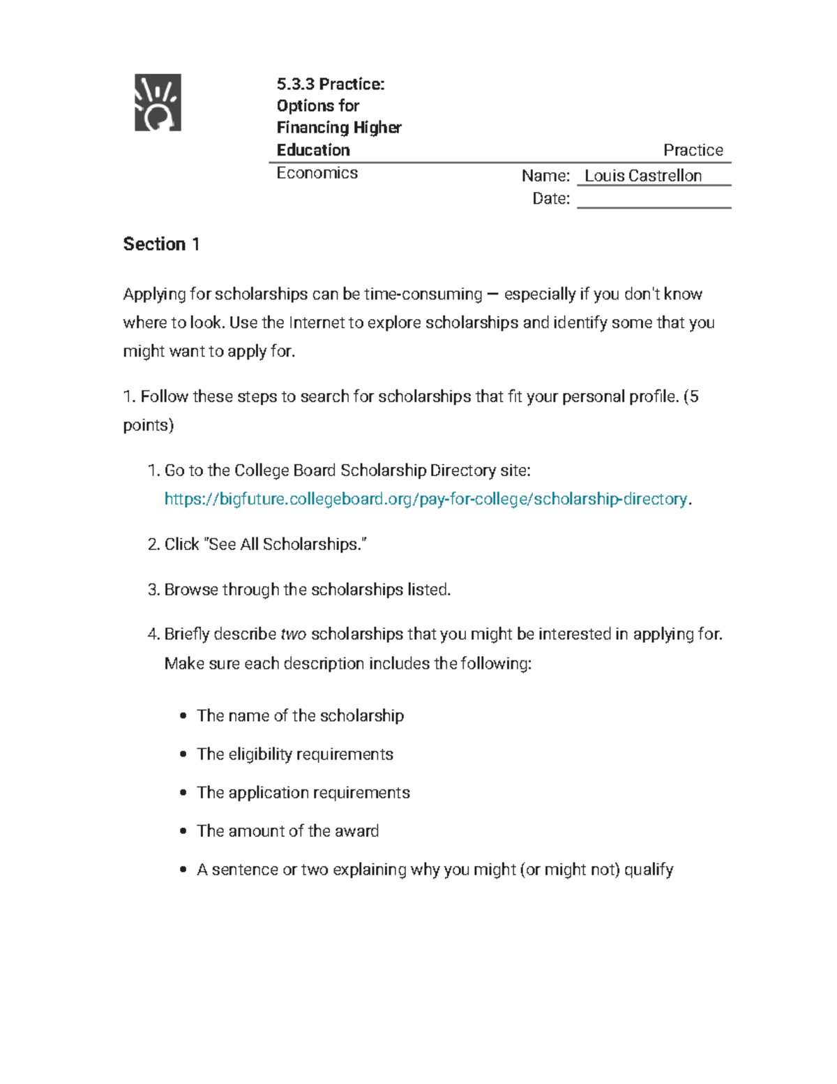 Financing Higher Education Quizlet - r2y1x3i