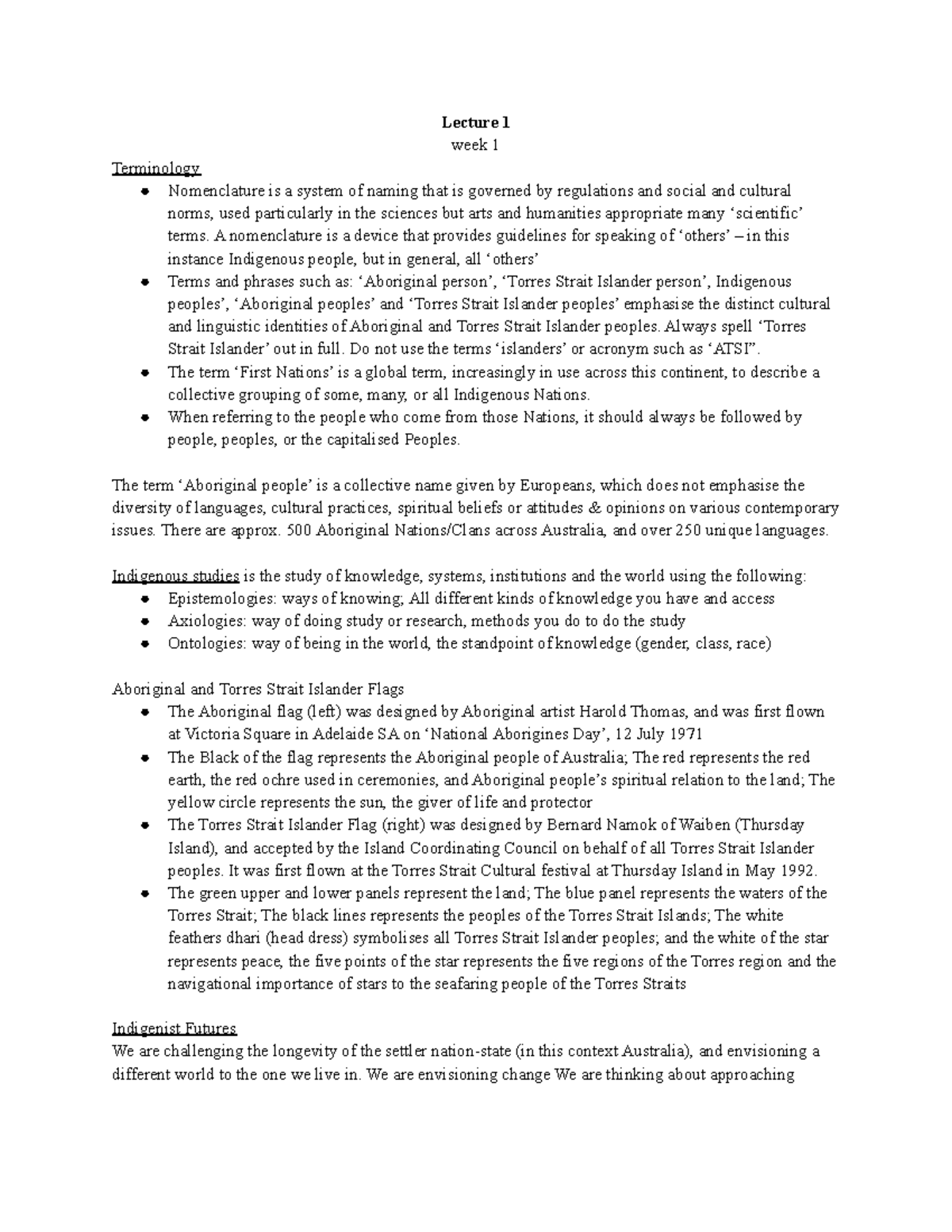 abst1000-notes-lecture-1-week-1-terminology-nomenclature-is-a-system