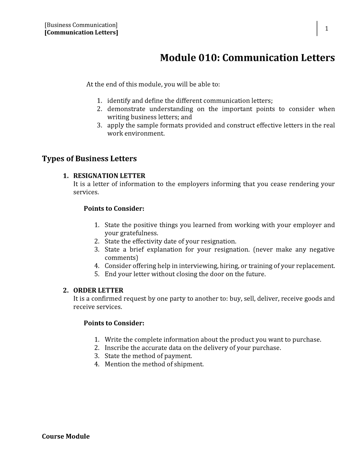 How Many Types Of Business Letter Are There