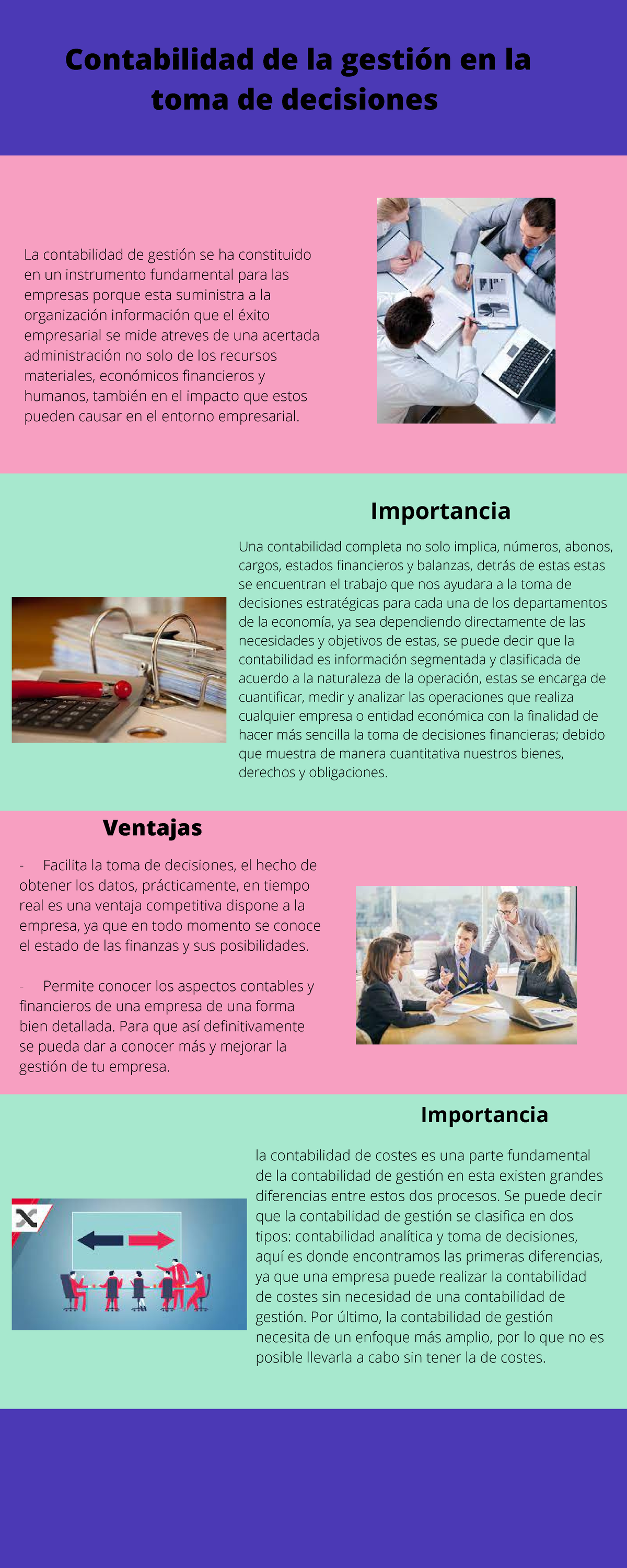 Contabilidad de la gestión en la toma de decisiones Anyi Hernandez ...