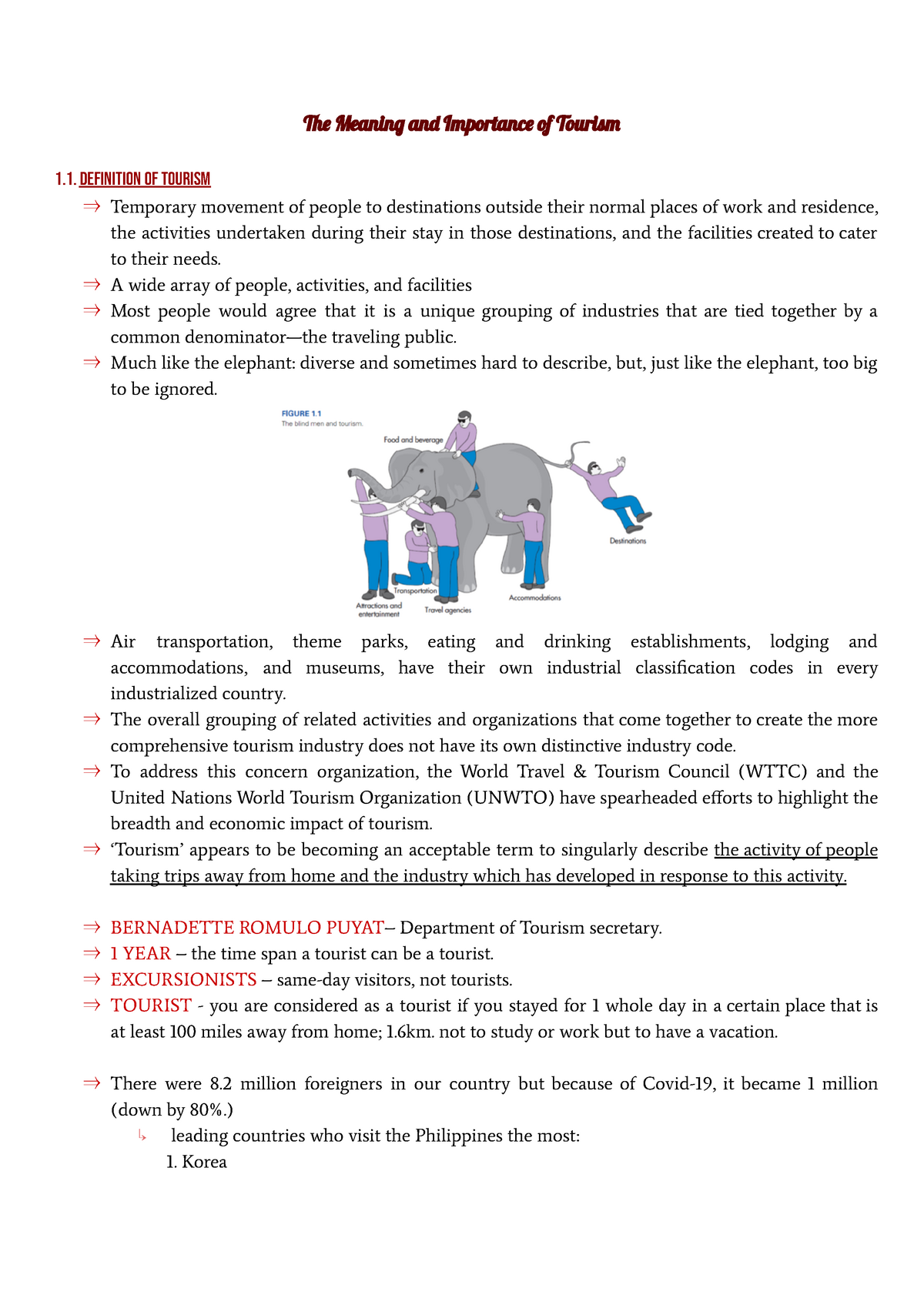 essay about macro perspective of tourism and hospitality