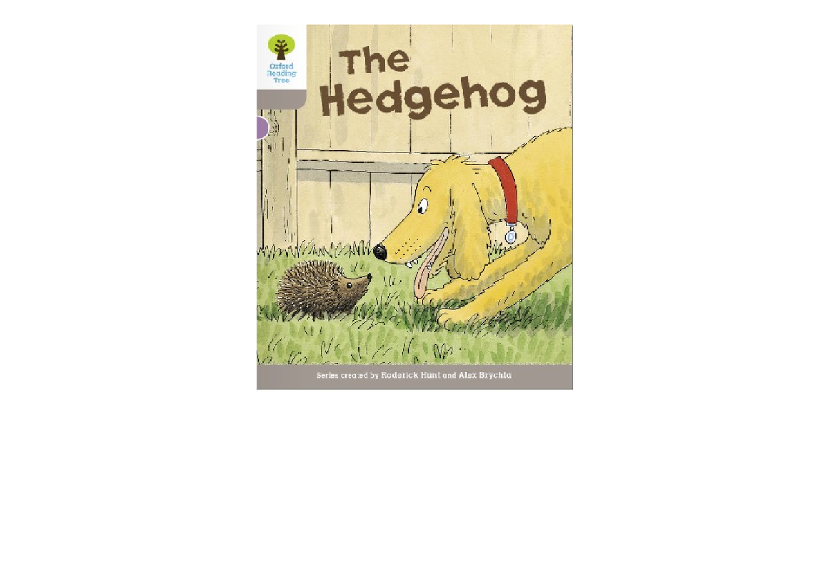 The hedgehog - To learn English - International relationships - Studocu