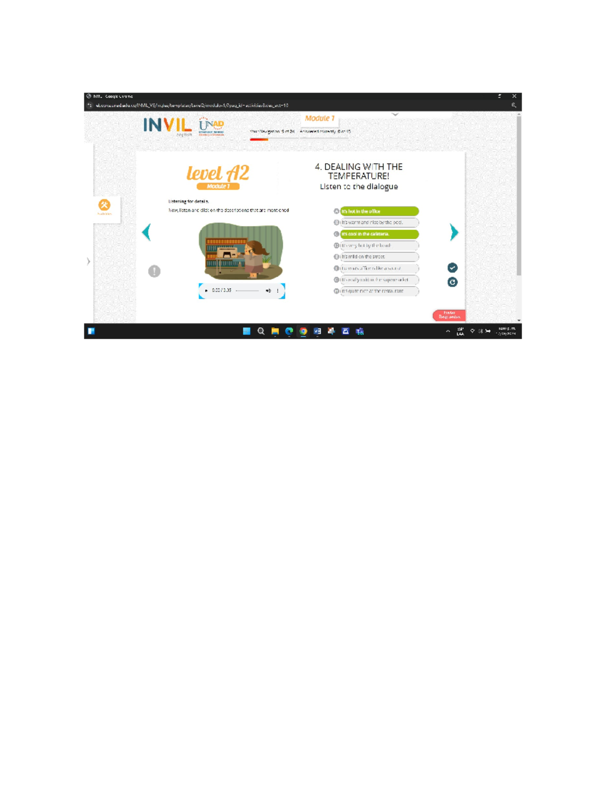 Doc1 - informe 2024 - s INVIL Google Chrome - Studocu