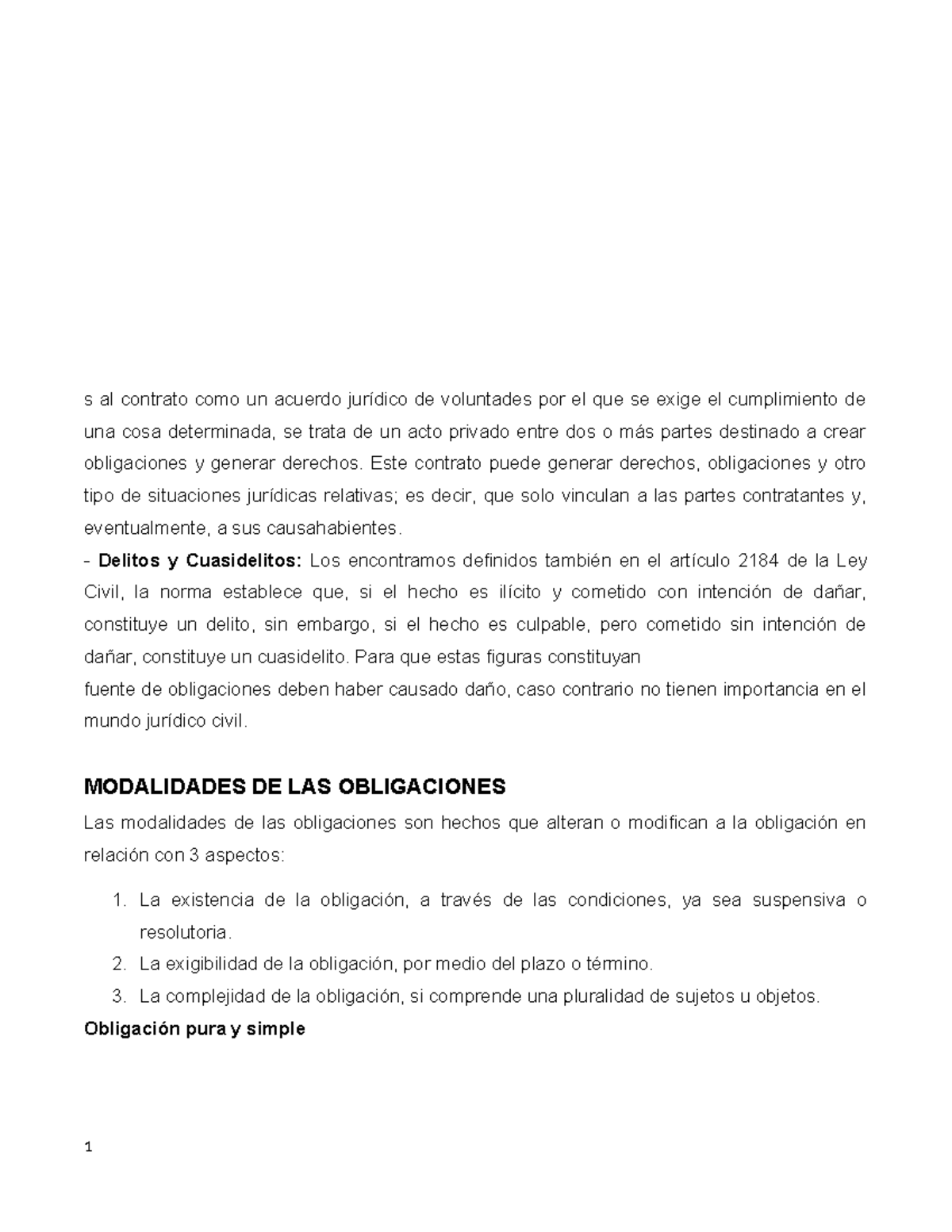 Derecho Summary Contabilidad de costso s al contrato como un