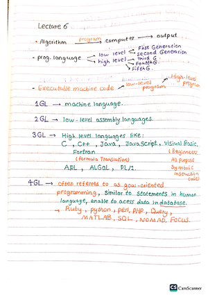Lec 3 - notes - Introduction To Information Technology - Studocu