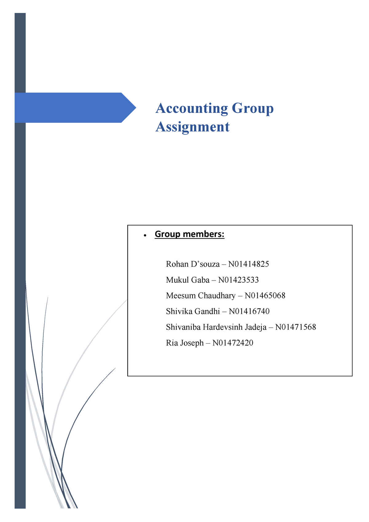 account assignment group in article master