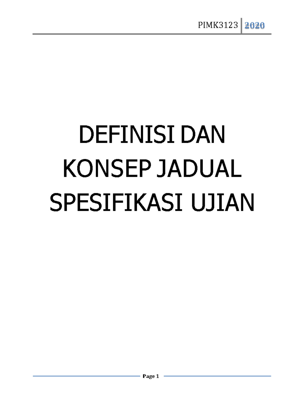 Jsuflipbookpdf jsu note DEFINISI DAN KONSEP JADUAL SPESIFIKASI