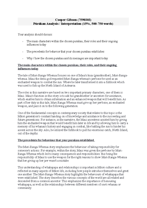 Tuhikura - Essay explaining the Te Wheke healthcare model, how it ...