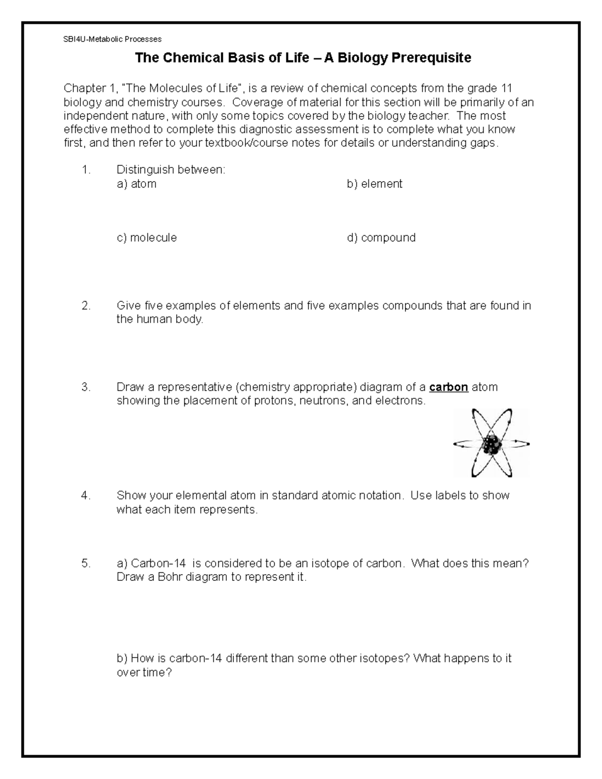 biochem-review-2022-the-chemical-basis-of-life-a-biology