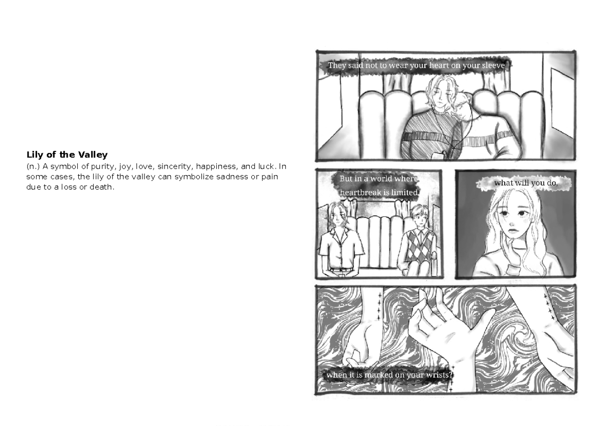 Graphic Novel - Love, or the lack of thereof - Lily of the Valley (n