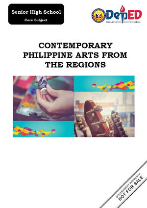 3 Q1 Contemporary - 11/ Contemporary Philippine Arts from Regions ...