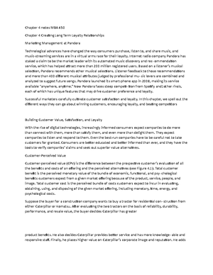 MBA 650 Notes chapter 1 - MBA 650 NOTES WEEK 1 CH 1 Understanding ...