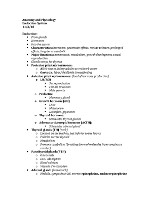 A&P 1 Exam 1 Study Guide - Subject of Anatomy and Physiology: Anatomy ...