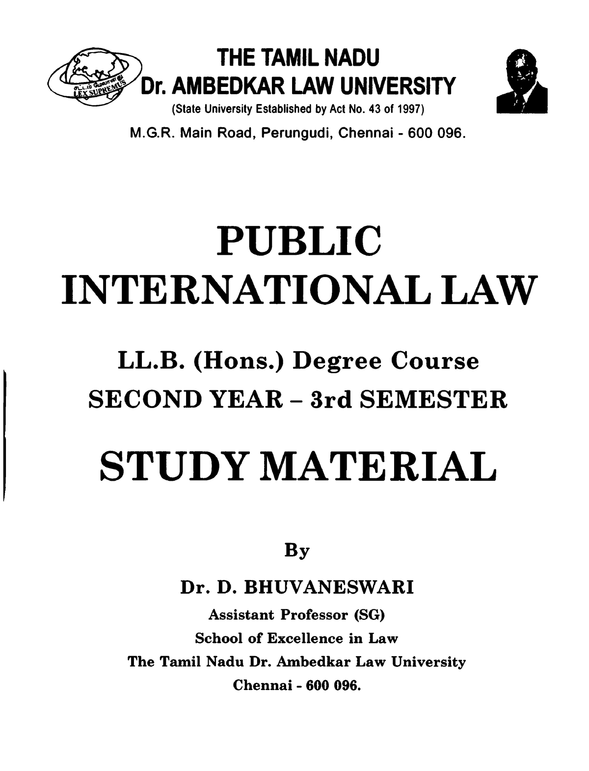 53 Public International Law - Introduction To Public International Law ...