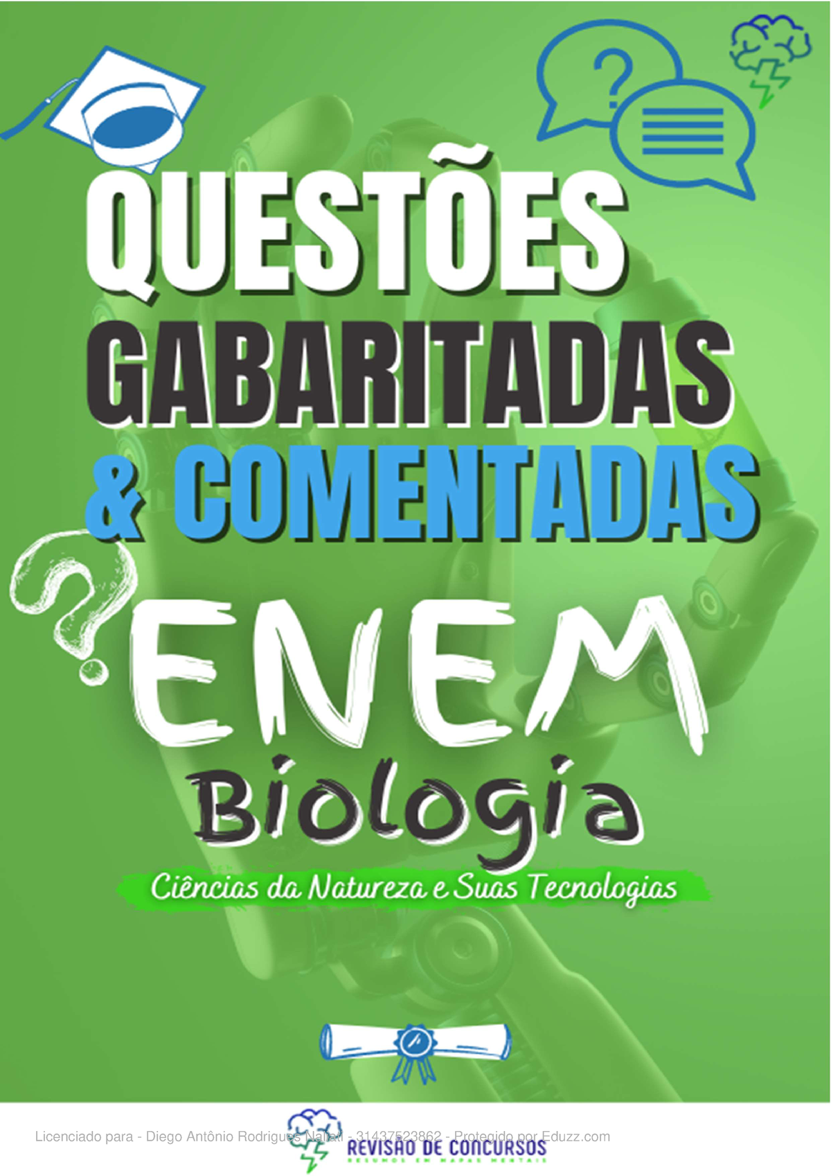 50 Questoes Biologia Enem Caderno De Questoes - 50 QUESTÕES BÔNUS ...