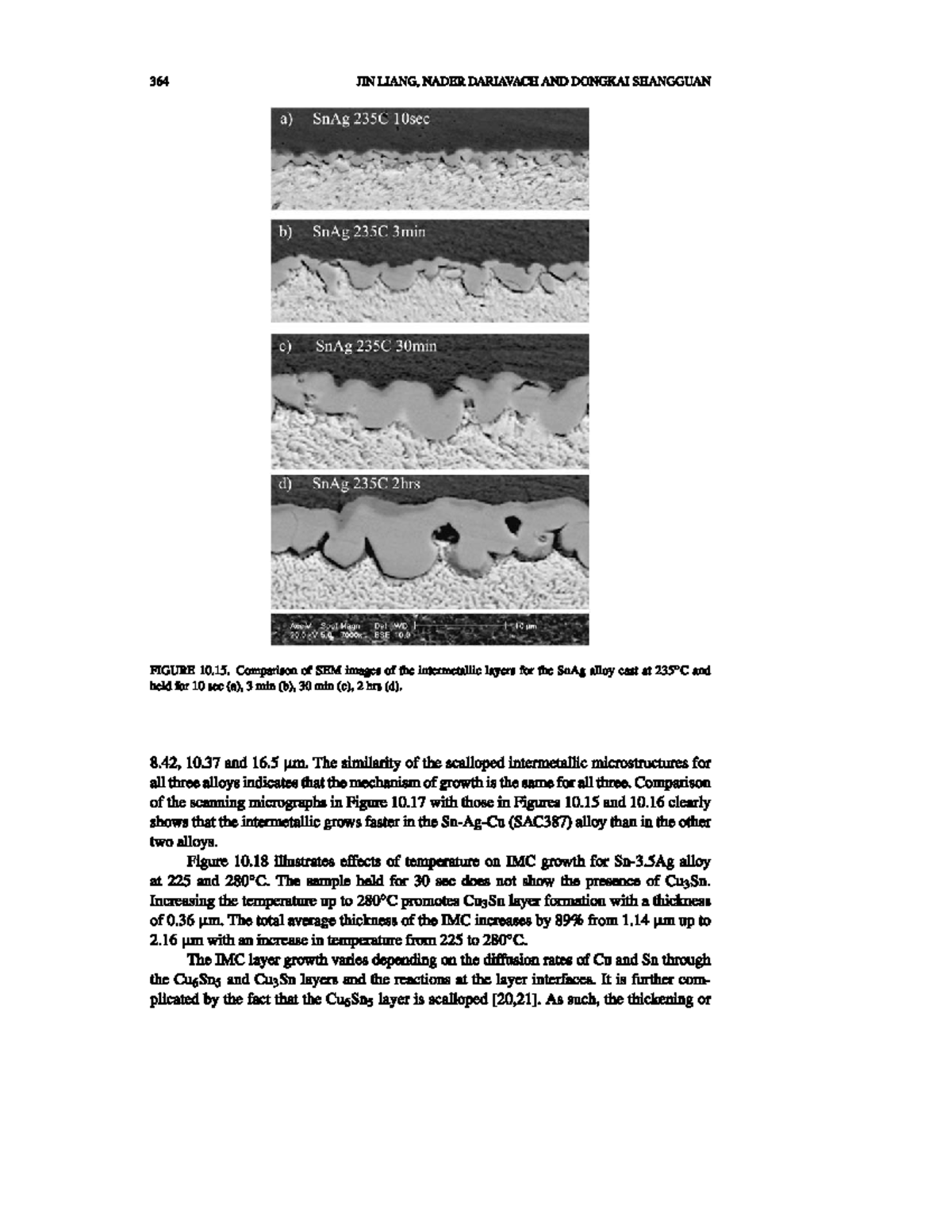 Reliability OF LEADFREE Solder Joint Interconnections 431 Summaries