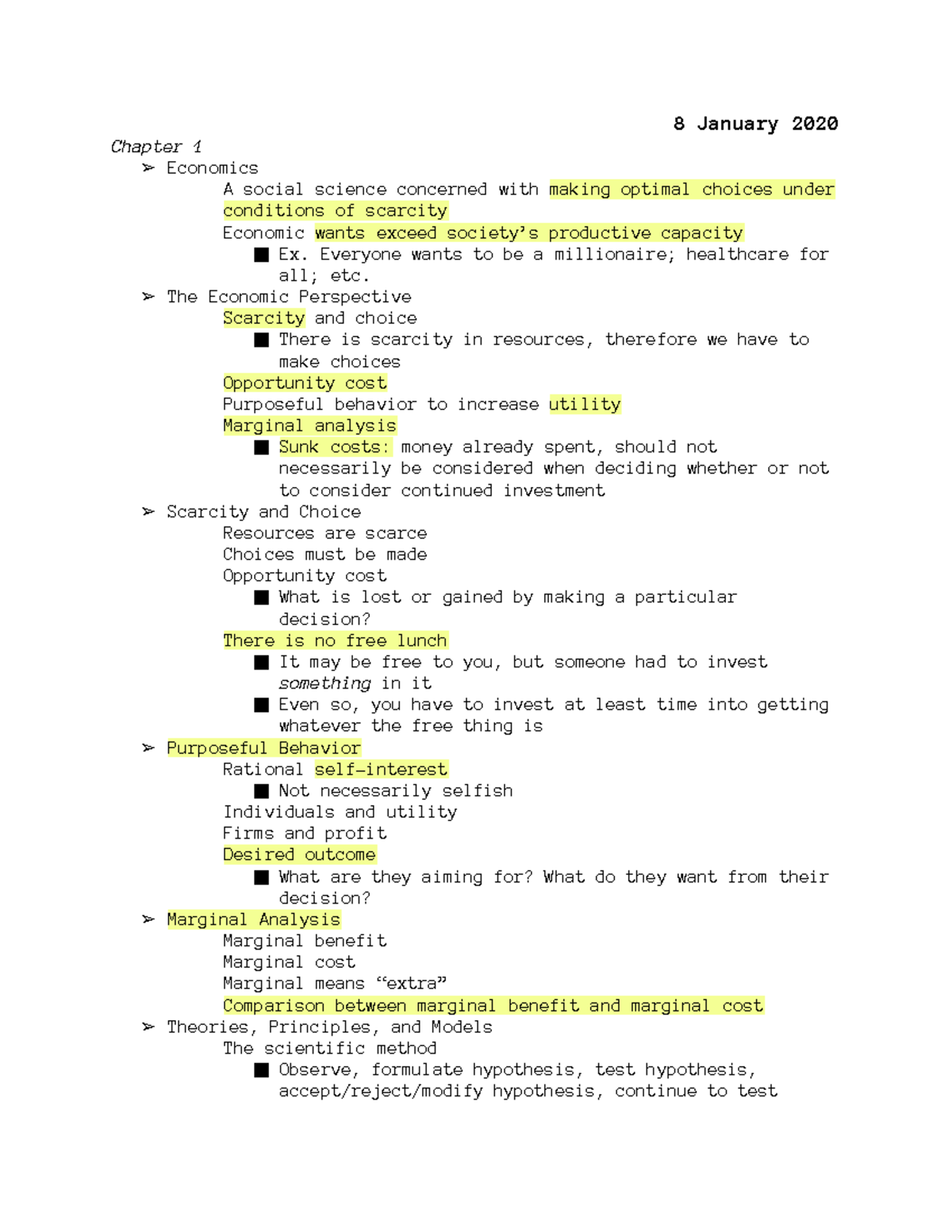 Chapter 1 - Information from a combination of slideshow presentations ...