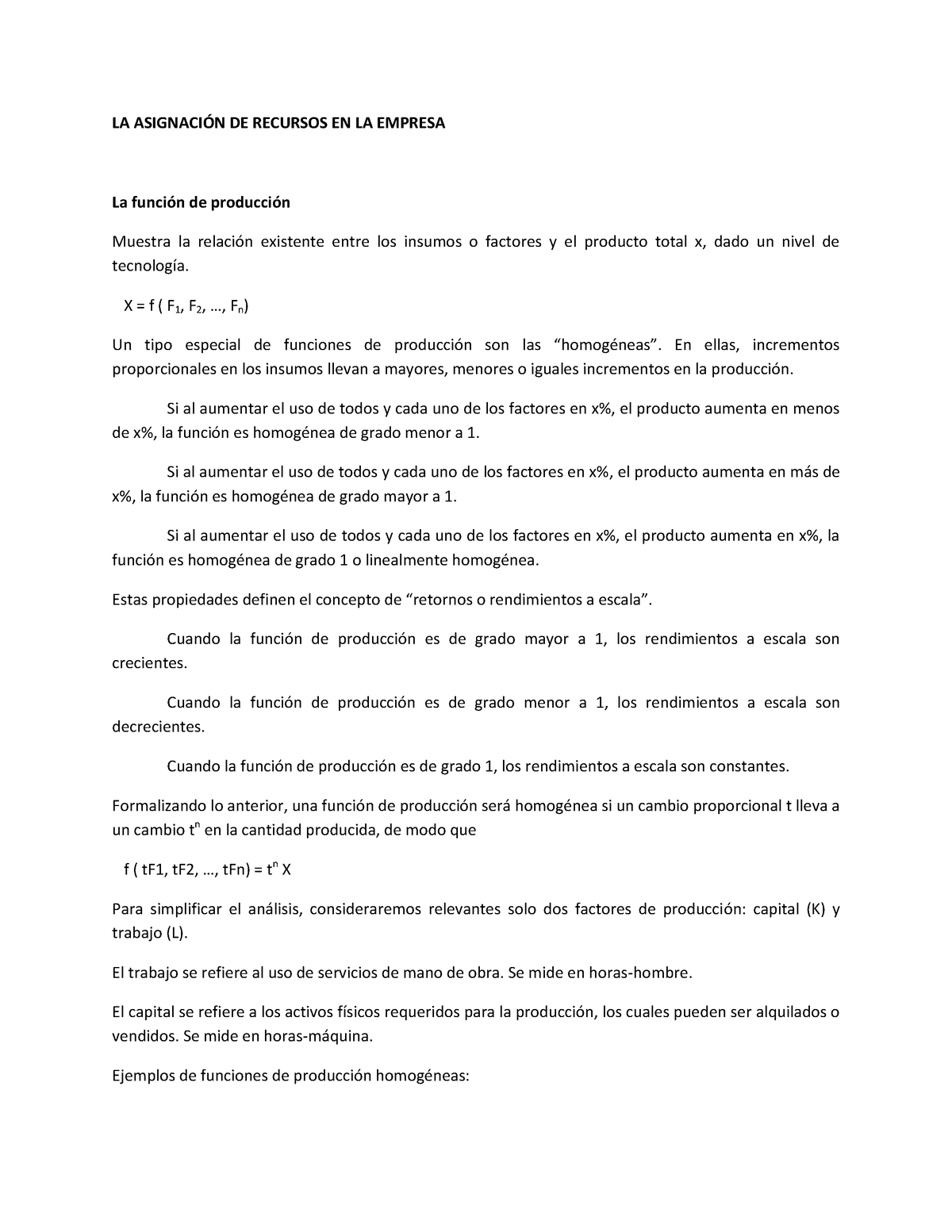 La Asignación De Recursos En La Empresa - Abr23 - LA ASIGNACI”N DE ...