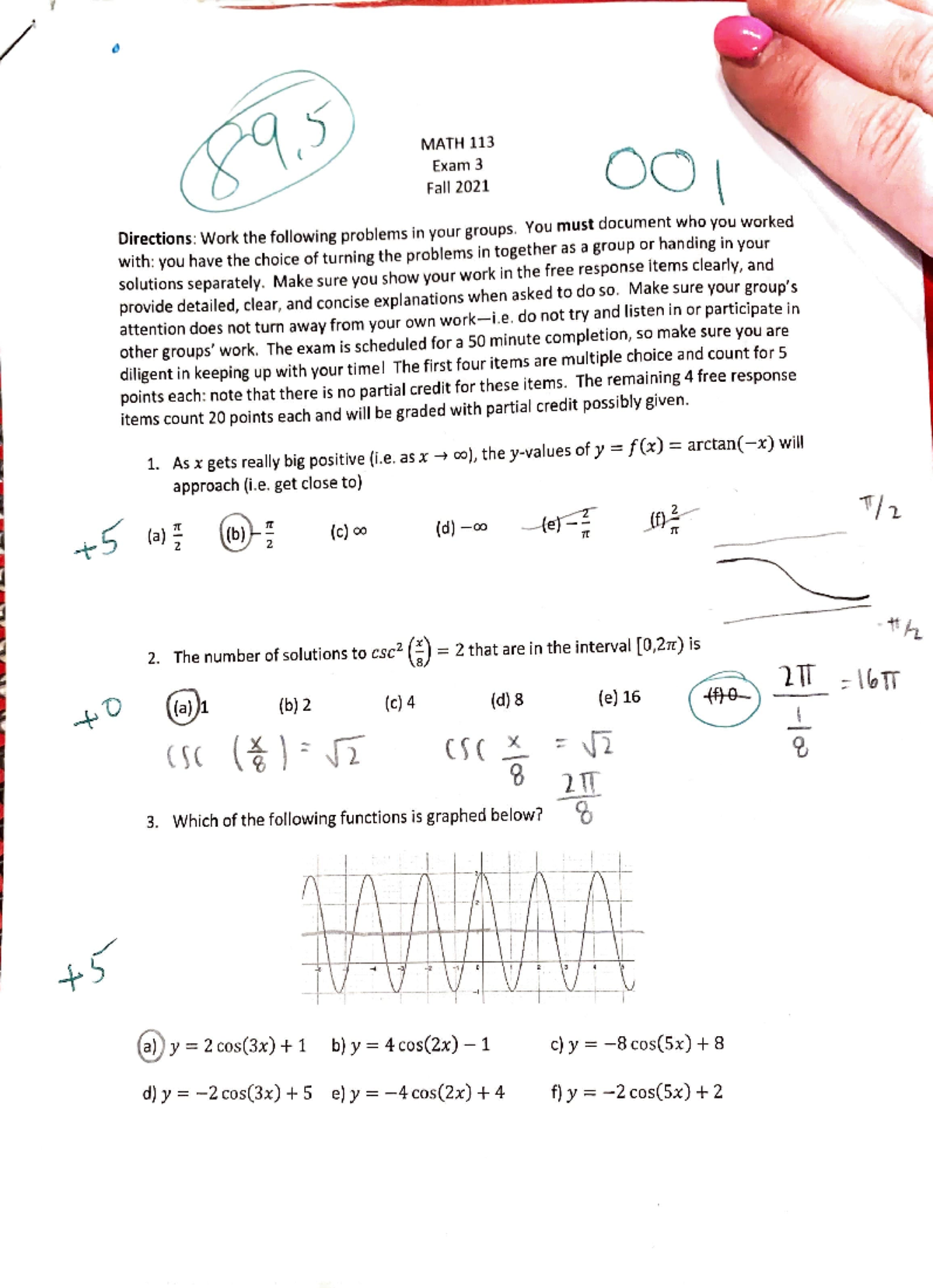 Midterm 3 2021! - MATH 113 - Studocu