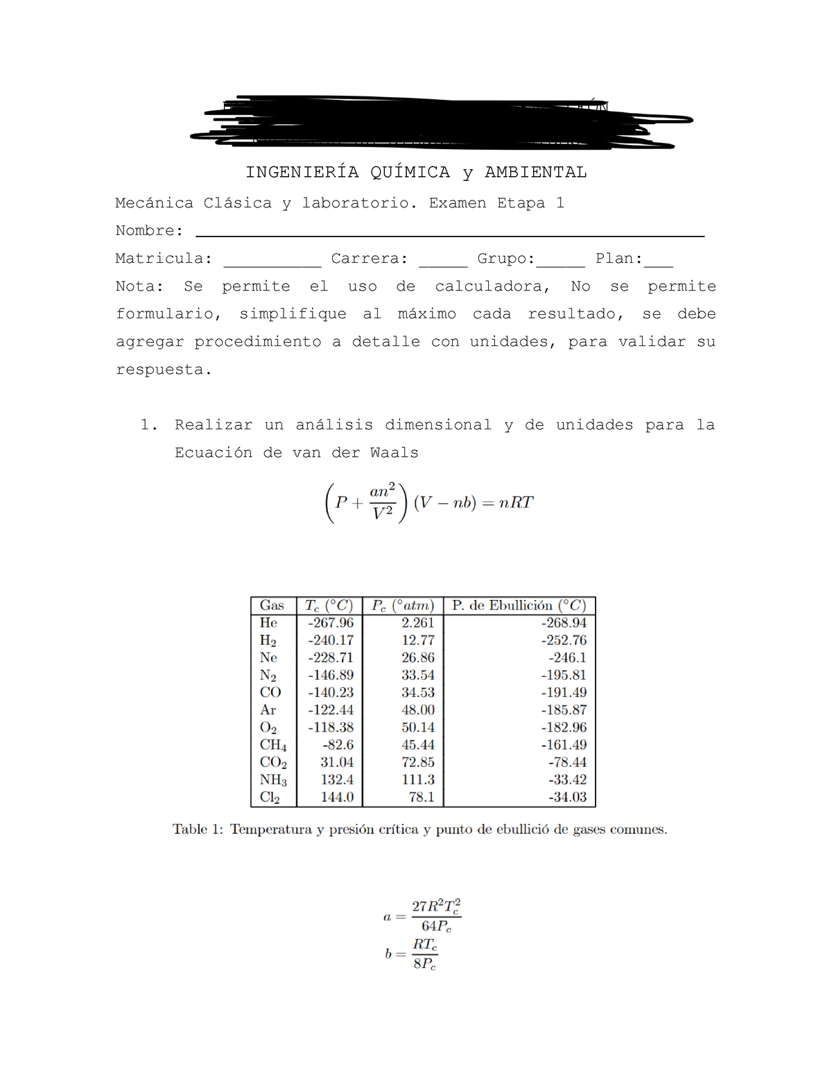 Problemario Etapa 1 Mecánica Clásica Y Lab - UNIVERSIDAD AUT”NOMA DE ...