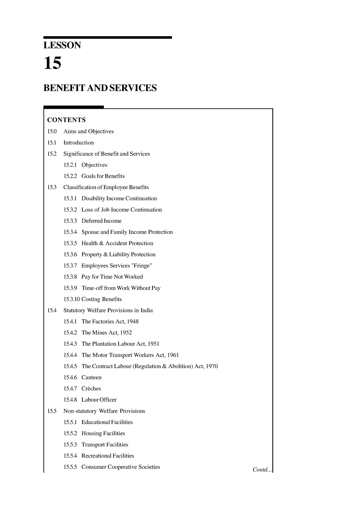 mba-human-resources-management-first-year-lesson-15-lesson-15